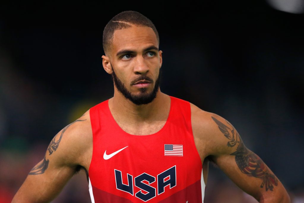 PORTLAND, OR - MARCH 18: Boris Berian of the United States competes in the Men's 800 metre heats during day two of the IAAF World Indoor Championships at Oregon Convention Center on March 18, 2016 in Portland, Oregon. (Photo by Christian Petersen/Getty Images for IAAF)