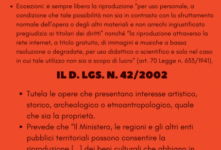 La libertà di panorama nella legislazione Italiana