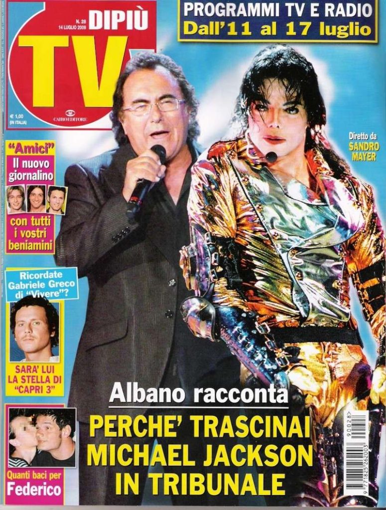 Albano contro Michael Jackson: chi ha copiato per primo?