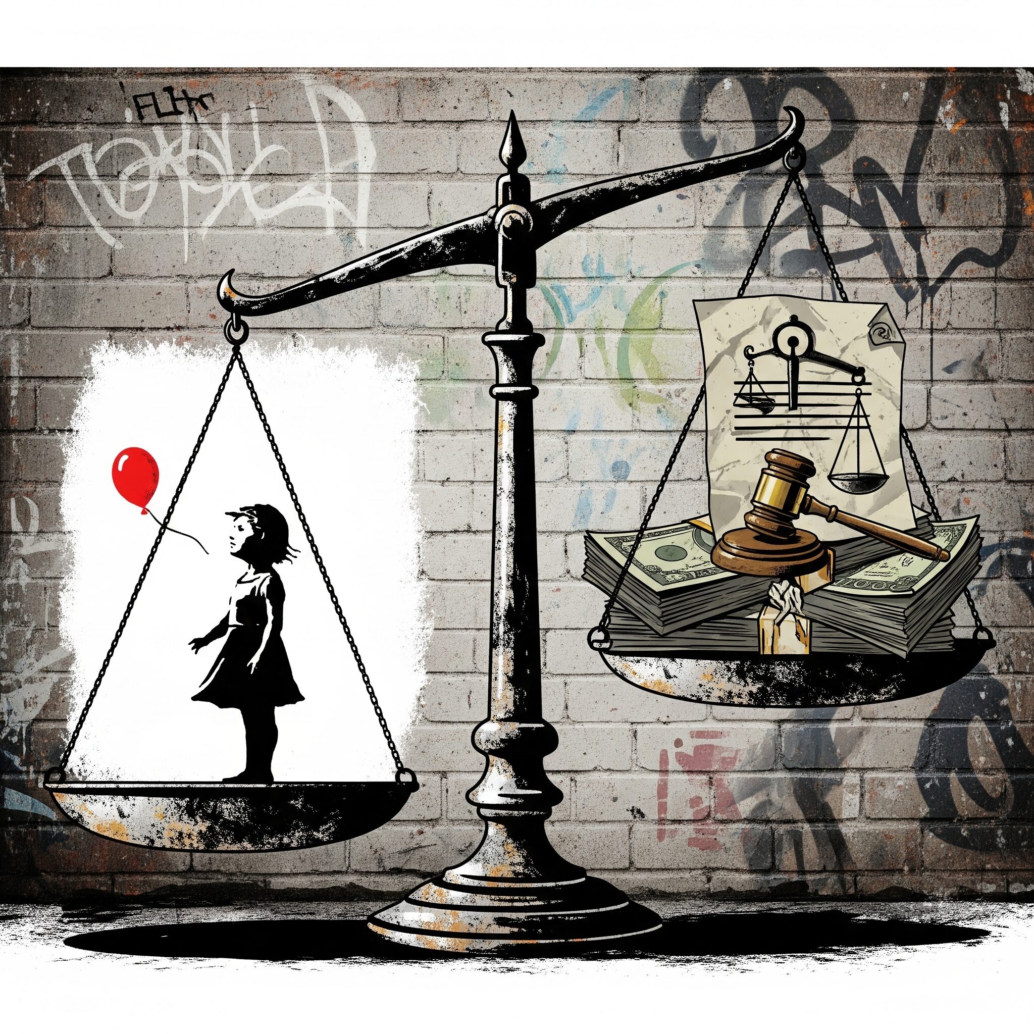 Mostre non autorizzate: Banksy contro tutti, il confine tra arte e business