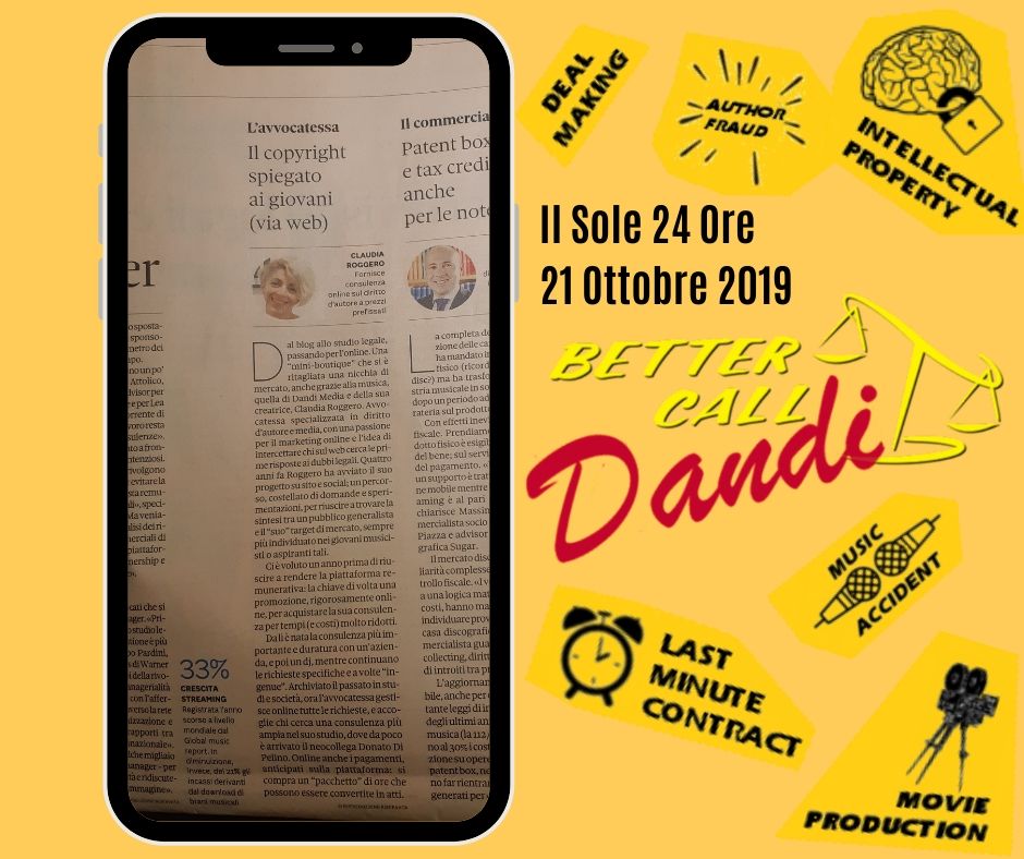 Il Sole 24 Ore - 21 Ottobre 2019