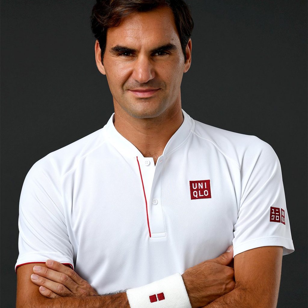 roger federer uniqlo