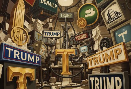 I marchi del presidente Trump
