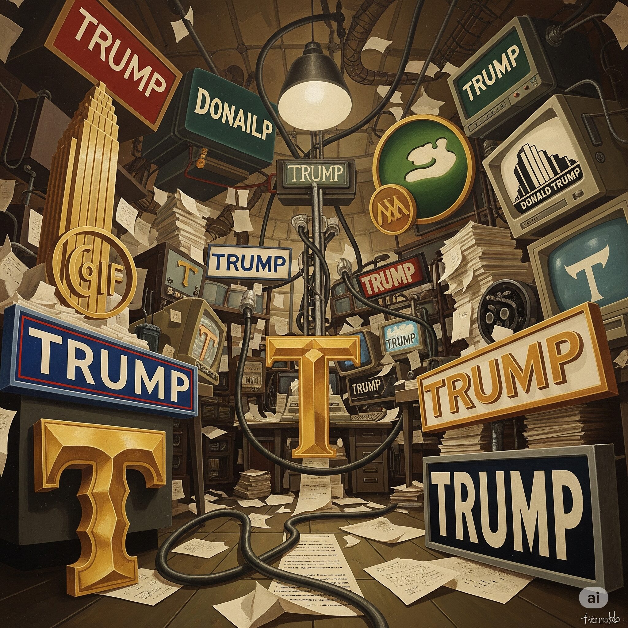 I marchi del presidente Trump