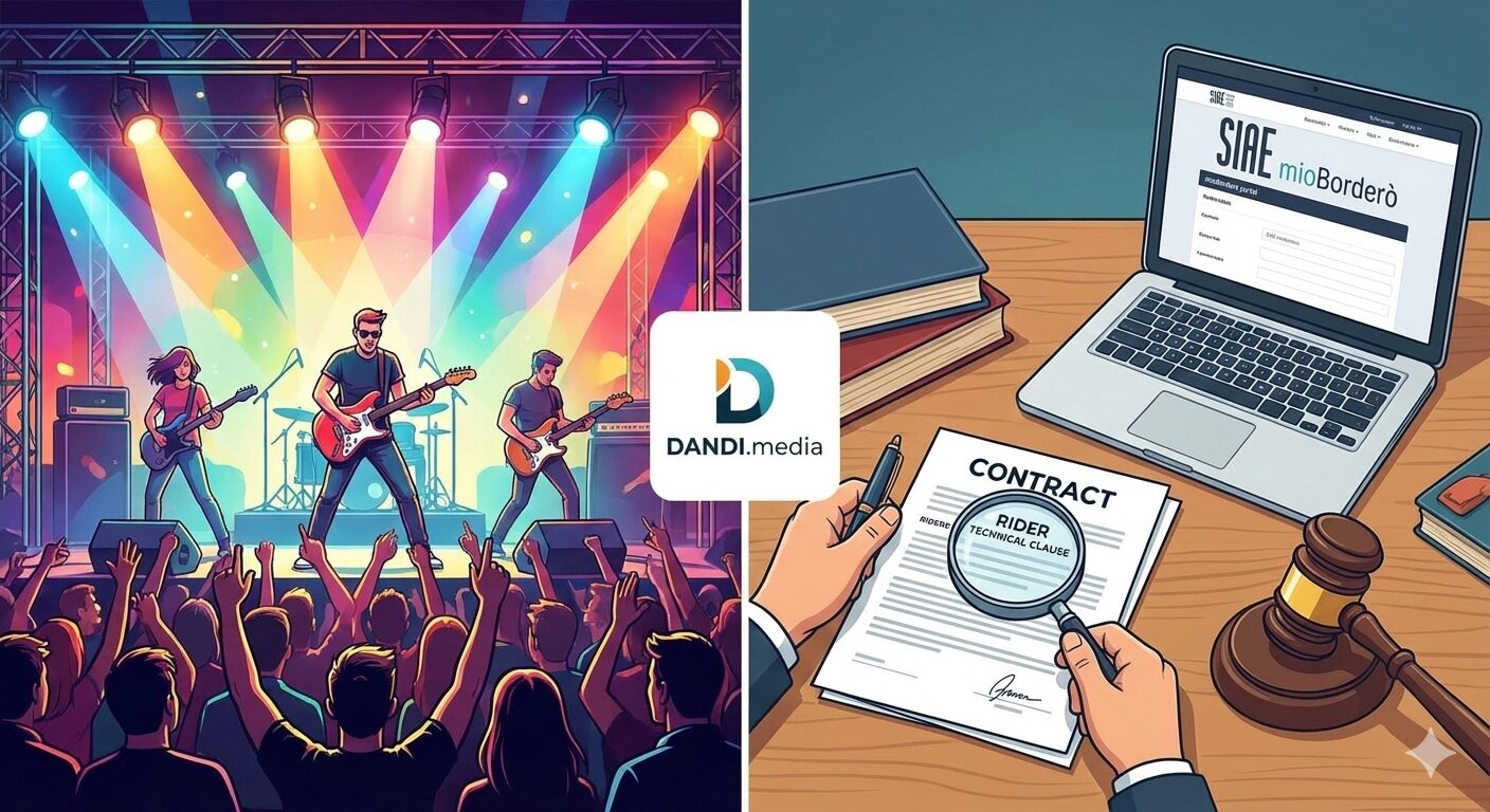 Contratto concerto: modello e clausole essenziali per proteggere il tuo live