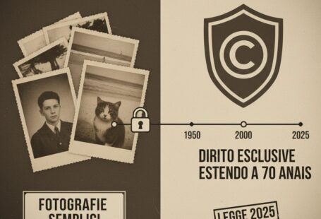 diritto esclusivo fotografie semplici La Legge 182/2025 estende a 70 anni il diritto esclusivo sulle fotografie semplici. Cosa cambia per archivi, fotografi e patrimonio culturale italiano.