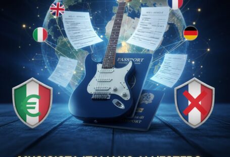 musicista estero tassazione