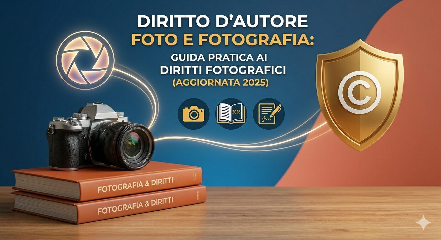 Diritto d'Autore foto e fotografia: guida pratica ai diritti fotografici (aggiornata 2025)