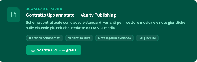 Vanity publishing: quando paghi per pubblicare. Cosa dice il contratto (e cosa non dice) Vanity publishing: quando paghi per pubblicare. Cosa dice il contratto (e cosa non dice)